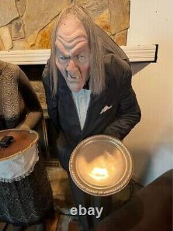 Vintage RARE Life-sized Igor Gravely Standing Butler Halloween Greeter Prop