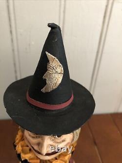 Vintage Rare Bethany Lowe Bruce ELSASS Halloween Witch Candy Container