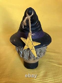 Vintage Rare Bethany Lowe Halloween Witch Boot Hat Box Collectible Decoration