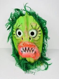 Vintage Rare Cesar Creature From The Black Lagoon Mask Sea Monster Halloween