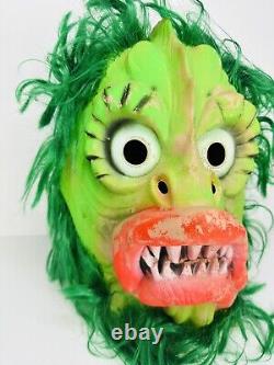 Vintage Rare Cesar Creature From The Black Lagoon Mask Sea Monster Halloween