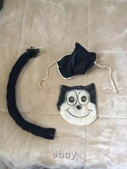 Vintage Rare Felix The Cat Halloween Costume #6282