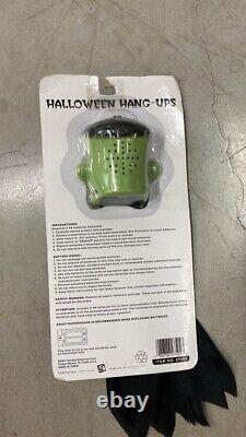 Vintage Rare Gemmy Frankenstein Hang Up RARE Halloween New Condition Below 90s