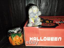 Vintage Rare Halloween Decoration Candles Big & Complete Display Box 12 Units