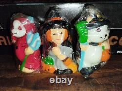 Vintage Rare Halloween Decoration Candles Big & Complete Display Box 18 Units