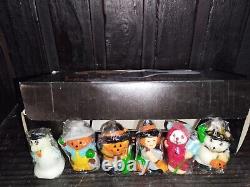 Vintage Rare Halloween Decoration Candles Big & Complete Display Box 18 Units