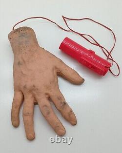 Vintage Rare Halloween Item Toy The Living Hand Mechanical Horror