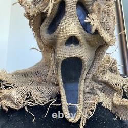 Vintage Rare Scream Scarecrow Ghost Face Mask Adult