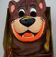 Vintage Rare Walt Disney Jungle Book Baloo Ben Cooper Costume Mask Box Sz 8-10