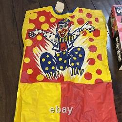 Vintage Rob Zombie HALLOWEEN CLOWN Boxed Costume Collegeville! Very Rare WithBox