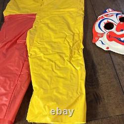 Vintage Rob Zombie HALLOWEEN CLOWN Boxed Costume Collegeville! Very Rare WithBox