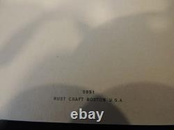 Vintage Rust Craft Boston Rare Halloween Greeting Cards 8 Unused Ghost Witch Cat