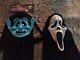 Vintage Scream Ghost Face Mask Fun World Div Gen 2 Rare Glow In The Dark 90s