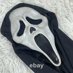 Vintage SCREAM Ghost Face Mask Gen 2 Fun World Glow Fantastic Faces 90s 2nd Rare