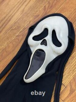 Vintage SCREAM Mask Gen 1 Ghost Face Fun World Div RARE Glow Fantastic Faces 90s