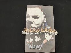 Vintage SERIAL KILLER Brand Michael Myers Halloween Shirt XL Made USA 90's Rare