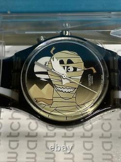 Vintage SWATCH Mystery 3 GENT Watches #GZS54 RARE HALLOWEEN SET! NIB! LAST ONE