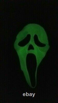 Vintage Scream FANTASTIC FACES GHOSTFACE Mask Fun World Div GEN 1 Glow RARE 90s