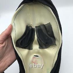 Vintage Scream Ghost Face Hooded Mask Fun World Div. 90's Rare H Gen 2