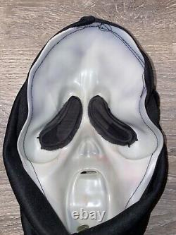 Vintage Scream Ghost Face Mask FUN WORLD DIV Fearsome Faces RARE