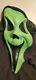 Vintage Scream Ghost Face Mask Fun World Div Rare Green