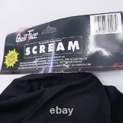 Vintage Scream Ghost Face Mask Fun World Rare Glow 1997 Brand New With Tags