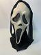Vintage Scream Ghost Face Mask Hood Easter Unlimited Rare Glow In Dark Halloween