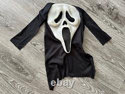 Vintage Scream Ghost Mask Easter Unlimited T Stamp 9206S + Fun World Robe RARE