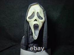 Vintage Scream Ghostface Mask Easter Unlimited INC S9206 Glow Rare N Stamp