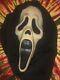 Vintage Scream Hooded Ghost Face Mask Fun World Div Glow Rare Halloween Fearsome