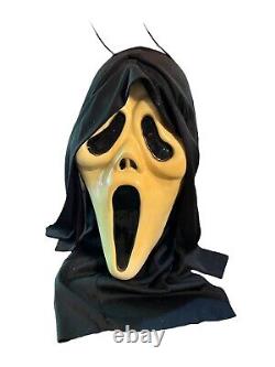 Vintage Scream Movie Ghostface Fun World Molded Head Figure Blinking Eyes RARE