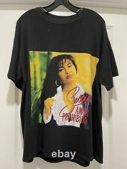 Vintage Selena Shirt 1990s Rap Tee We Will Miss You Amor Prohibido Rare