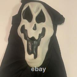 Vintage Skull Ghostface Scream Halloween Mask Easter Unlimited Fun World RARE