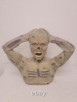 Vintage Spirit Halloween TORMENTED ZOMBIE Spencer's Rare Halloween Not Working