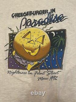 Vintage T-Shirt, Buffett Cheeseburger In Paradise, Maui 1992, Extremely Rare