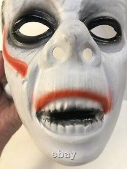Vintage Topstone 1960's Or 70s large Plastic Halloween Mask Dracula Rare HTF