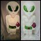 Vintage Ultra Rare White Space Alien Light Up Blow Mold 36