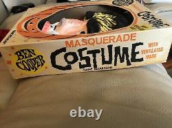Vintage WOLFMAN Ben Cooper Halloween Costume in Box 1960s RARE