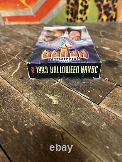 Vintage Wcw Halloween Havoc 1993 Vhs Tape Nwa Nwo Wwf Wwe Retro Legends Rare