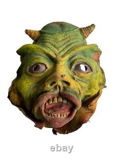 Vtg 1960's Rare Monster Multicolor Movie Prop Halloween Mask Possibly Don Post