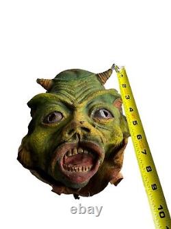 Vtg 1960's Rare Monster Multicolor Movie Prop Halloween Mask Possibly Don Post