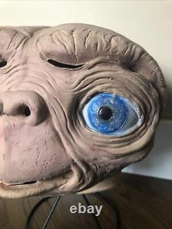 Vtg 1982 E. T. Extra Terrestrial Rubber Halloween Mask Universal/Don Post RARE
