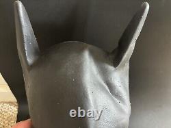 Vtg 80s DC Comics Batman Movie 1989 Cowl Rubber Halloween Mask Tag NOS RARE old