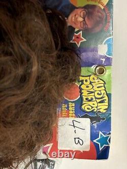 Vtg CESAR Rare Full Head Hair Austin Powers HALLOWEEN Soft Vinyl MASK France NOS