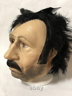 Vtg CESAR Rare RUSTIN PARR BLAIR WITCH 2 HALLOWEEN Vinyl HAIR MASK HORROR BUST