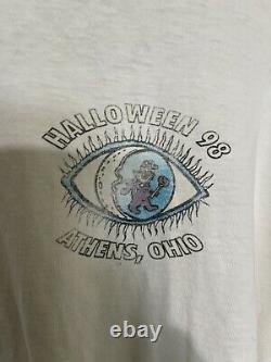 Vtg Halloween Grateful Dead Athens Ohio 1998 Long Sleeve Thrashed TShirt L Rare