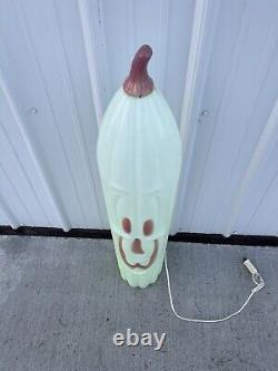 Vtg Halloween Green Skinny 36 Jol Blowmold Yard Light Decor Rare General Foam