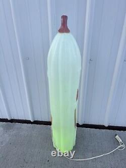 Vtg Halloween Green Skinny 36 Jol Blowmold Yard Light Decor Rare General Foam