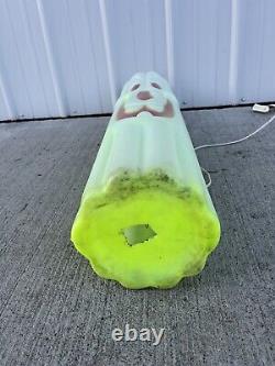 Vtg Halloween Green Skinny 36 Jol Blowmold Yard Light Decor Rare General Foam