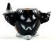 Vtg Halloween Rosen Rosbro Candy Container Rare All Black Pumpkin Witch Cat